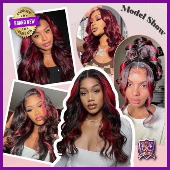 30 Inch Human Hair Lace Front Wig Pre Plucked Body Wave 180 Density main image 6